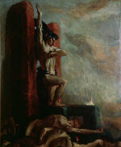 The Death of Montezuma (1466-1520) by Charles Ricketts